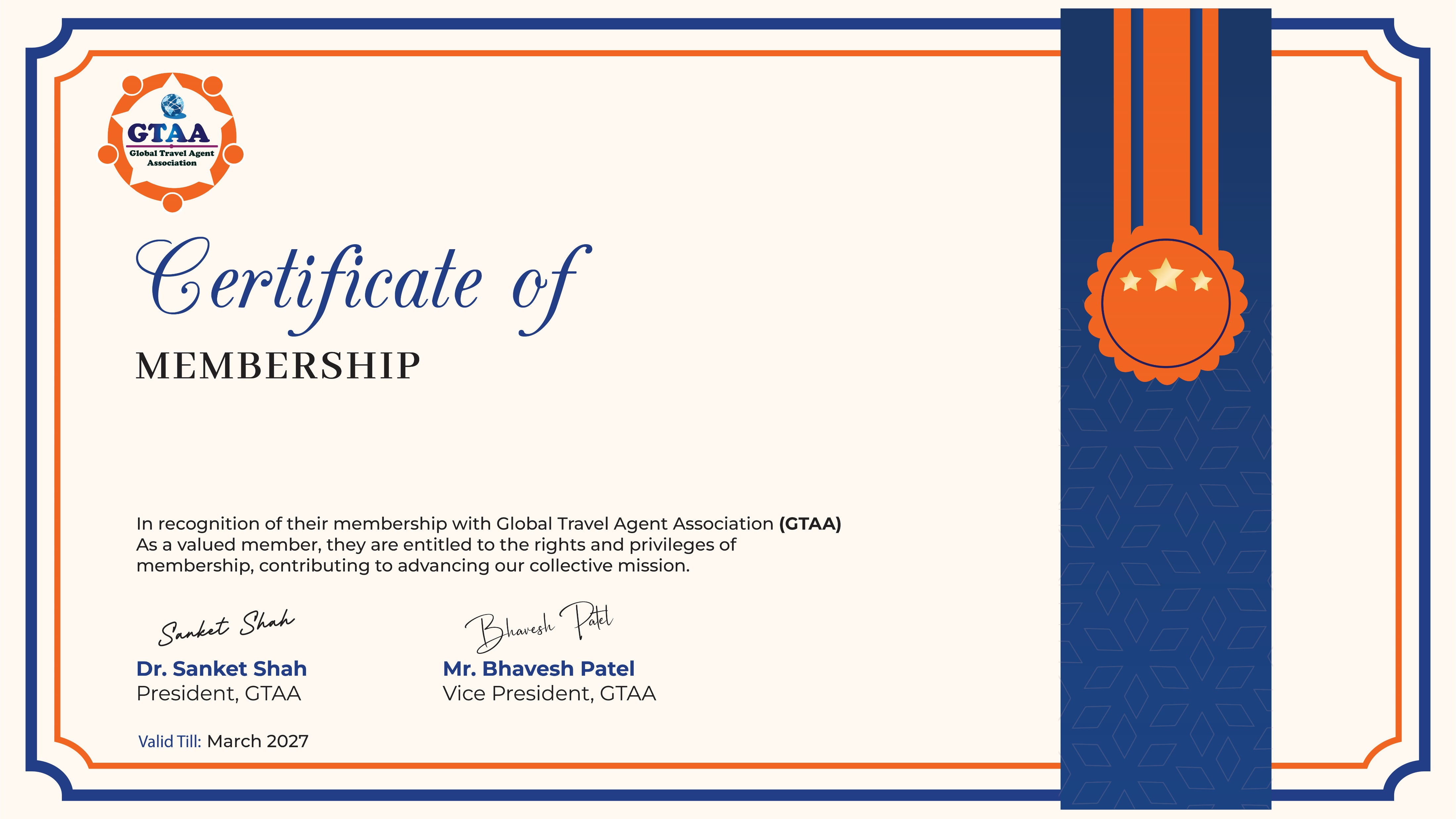 GTAA - Global Travel Agent Association